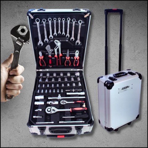 Zestaw Narzędzi Eurotec 300El W Walizce Xxl Z Organizerami - Nowy!