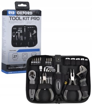 Zestaw Narzędzi Motocyklowych Oxford Tool Kit Pro 27 El. W Piórniku