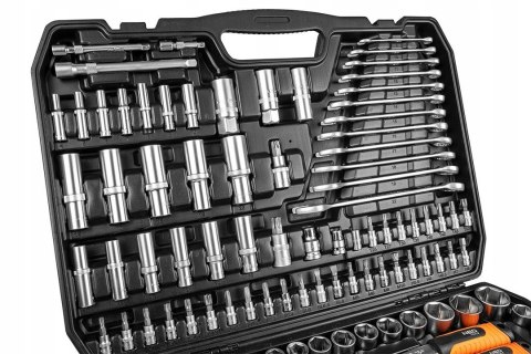 Zestaw Narzędzi Neo Tools 300 El. Klucze Nasadki Torx Walizka 1/2 3/8 1/4