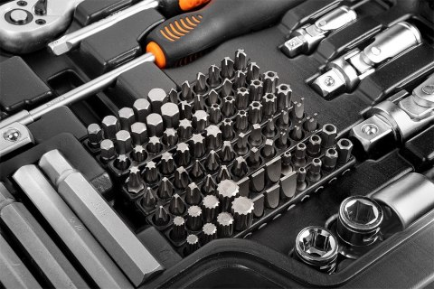Zestaw Narzędzi Neo Tools 300 El. Klucze Nasadki Torx Walizka 1/2 3/8 1/4