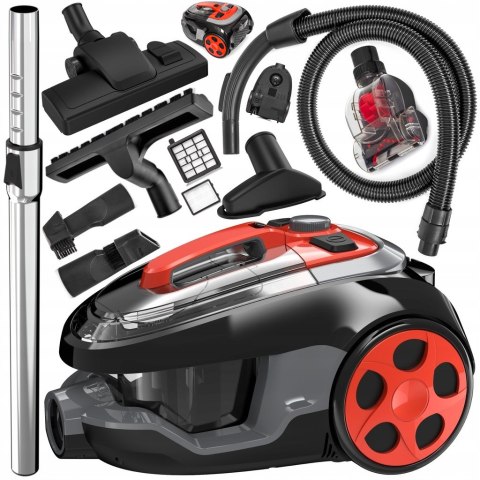 Cyklonowy Odkurzacz Lehmann Typhoon 4000W Do Domu, Z Turboszczotką