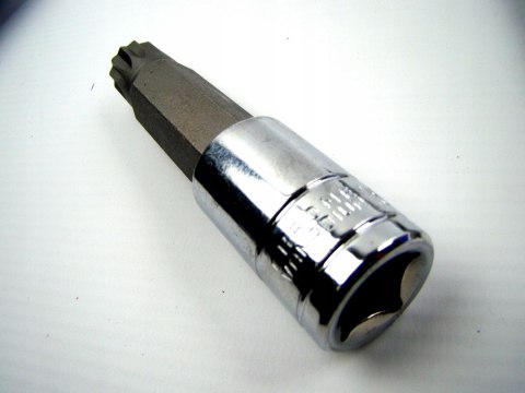 Długie Bity Spline 100 Mm Crv 1/4 3/8 1/2 10 Ele Stal Chrome Vanadium
