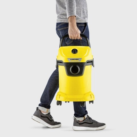 Karcher Wd3 V-15/6/20 Przemysłowy Odkurzacz 15L Do Domu I Warsztatu
