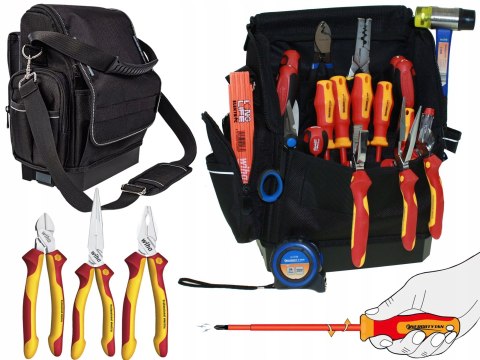 Torba Narzędziowa Elektryka 20 Ele Wiha Milwaukee Energotytan 330X350x220