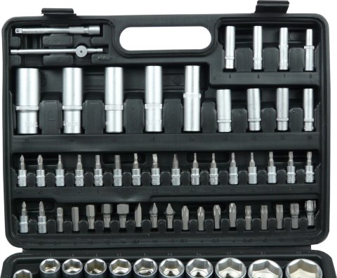 Zestaw Kluczy Nasadowych Torx 108 El. Chrome Vanadium W Walizce