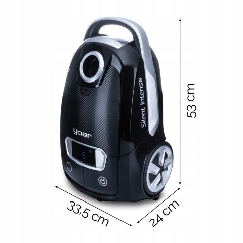 Inteligentny Odkurzacz Yoer 4200W 5-Stopniowa Regulacja 6 Szczotek Hepa H13