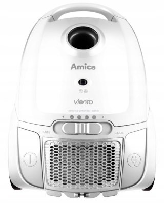 Odkurzacz Amica Vi 2032 Hepa13 900W, Worek 2,5L, Regulacja Mocy, 8M Zasięg