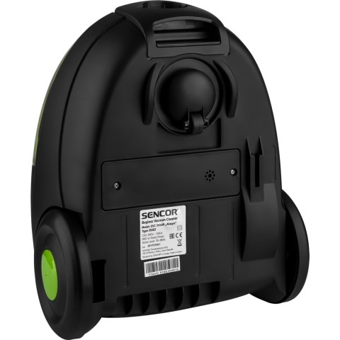 Odkurzacz Bezworkowy Sencor 890W Hepa 1.5L Cyklon Zielony Regulacja Mocy