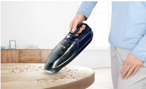 Odkurzacz Ręczny Bosch Bhn20l Move, Czarno-Niebieski, Lekki, Cyklonowy