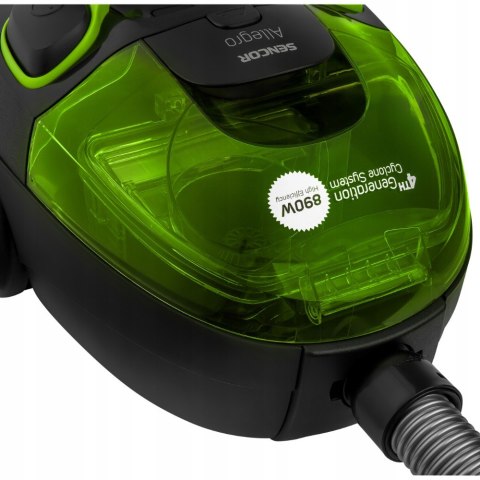 Odkurzacz Sencor 890W Hepa 1.5L Bezworkowy Cyklonowy Z Regulacją Mocy