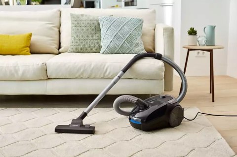 Odkurzacz Workowy Philips Powergo 3L 900W Z Zasięgiem 9M Czarny