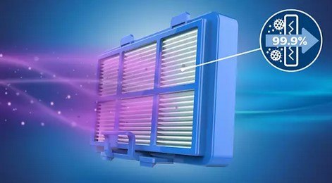 Philips Fc8241/09 Powergo 900W Odkurzacz Workowy Z Filtrem Antyalergicznym