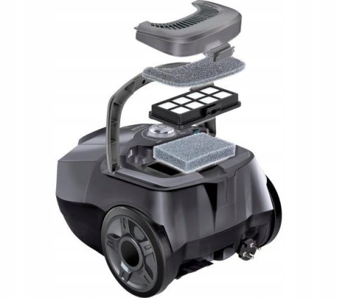 Mpm Mod-52 850W Hepa Workowy Odkurzacz Kompaktowy 2L 7M Zasięgu