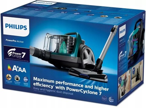 Odkurzacz Bezworkowy 900W Hepa Z Nasadką Triactive+ I Turboszczotką