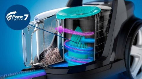 Odkurzacz Bezworkowy Philips Fc9555/09 900W Z Technologią Powercyclone 7
