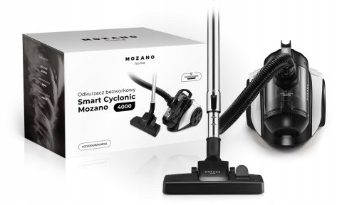 Odkurzacz Cyklonowy 4000W Hepa Turboszczotka 2L Bezworkowy 15W1 Mozano
