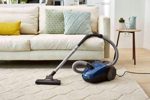 Odkurzacz Lekki 900W Z Workiem 3L Filtrem Ecarf Zasięg Pracy 9M