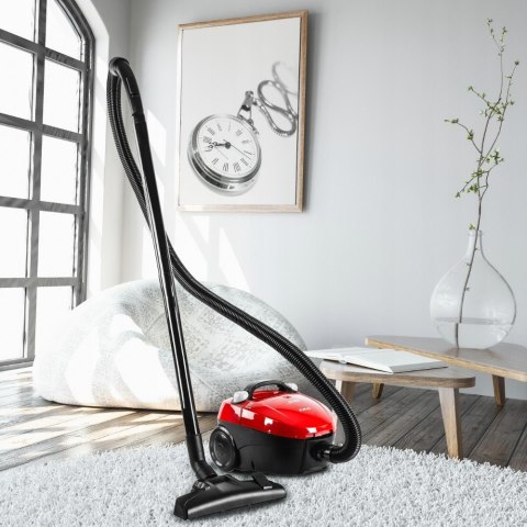 Odkurzacz Workowy Vivax Vc-702, 700W, Hepa 10, Cichy, Gumowe Koła