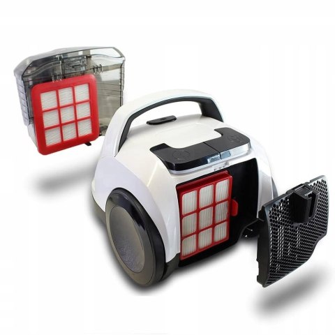 Bezworkowy Odkurzacz Grundig 800W Hepa12 Epa10 Cyklonowy Cichy 76Db