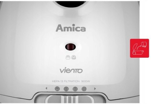 Odkurzacz Workowy Amica 850W Epa12 Mini Turboszczotka 2L Cichy Koła