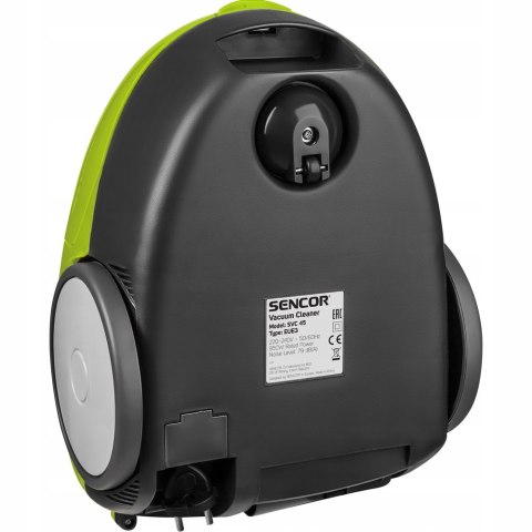Odkurzacz Workowy Sencor 850W Eco Zielony Z Uniwersalną Końcówką