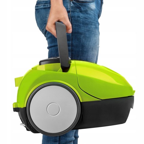 Odkurzacz Workowy Sencor 850W Eco Zielony Z Uniwersalną Końcówką
