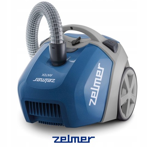 Odkurzacz Zelmer Antek 900W Z Filtrem Hepa, Turboszczotka, 3.5L, Niebieski