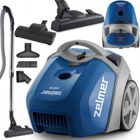 Workowy Odkurzacz 900W Hepa 3.5L Turboszczotka Gumowane Koła Regulacja Mocy