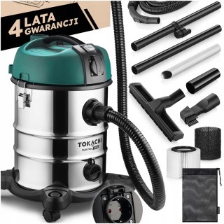Bezworkowy Odkurzacz Tokachi Multi Vac 3300 3300W 25L Dmuchawa Pył Gipsu