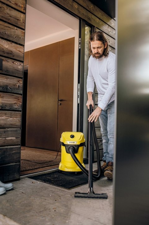 Odkurzacz Bezworkowy Wd 3 Karcher 1000W 17L Domowy/Przemysłowy Sucho/Mokro