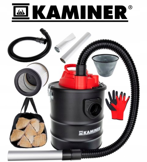Odkurzacz Kaminer 15L 1200W Z Dmuchawą I Podwójnym Filtrowaniem