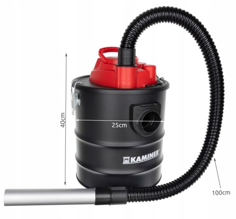 Odkurzacz Kaminer 15L 1200W Z Dmuchawą I Podwójnym Filtrowaniem