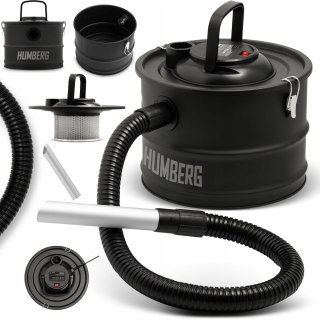 Odkurzacz Kominkowy Do Popiołu I Sadzy 15L 1200W Dmuchawa Filtr Hepa