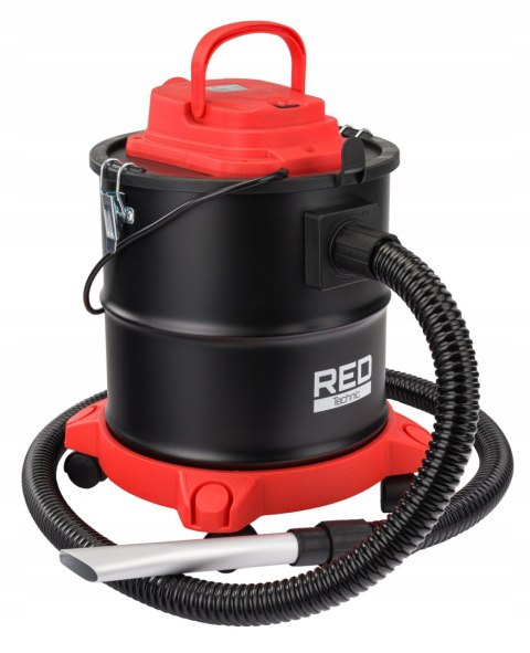 Odkurzacz Kominkowy Przemysłowy 2000W Red Technic Filtr Hepa Dmuchawa 20L