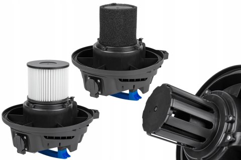 Odkurzacz Przemysłowy 2200W Mokro-Sucho Separator Dmuchawa Filtr Hepa 25L