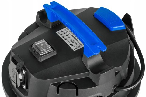 Odkurzacz Przemysłowy 2200W Mokro-Sucho Separator Dmuchawa Filtr Hepa 25L