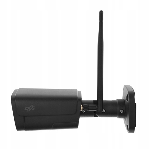 BEZPRZEWODOWA KAMERA ZEWNĘTRZNA WIFI IP 4Mpx CZARNA TUBA APLIKACJA TUYA DVS