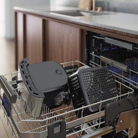 FRYTKOWNICA BEZTŁUSZCZOWA 6,5L 2200W WIFI LCD SMART Z 8 PROGRAMAMI OBIADY