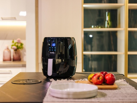 FRYTKOWNICA BEZTŁUSZCZOWA AIR FRYER XL - 8 PROGRAMÓW, ZDROWE GOTOWANIE
