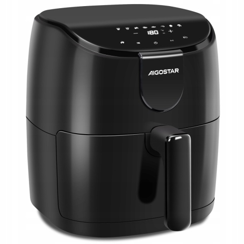 FRYTKOWNICA BEZTŁUSZCZOWA CZARN AAIGOSTAR HAYDEN X 1500W 4L LED 8 PROGRAMÓW