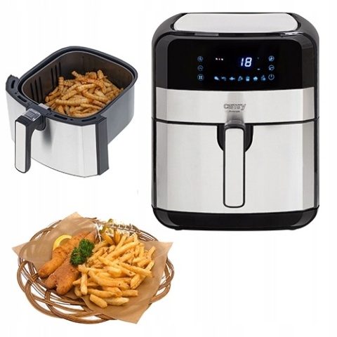 FRYTKOWNICA BEZTŁUSZCZOWA XXL AIR FRYER 5L 2500W - DUŻA MOC I POJEMNOŚĆ
