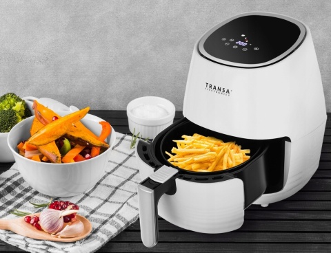 FRYTKOWNICA BEZTŁUSZCZOWA MULTIFRYER WHITE 2,5L LED 5 PROGRAMÓW QUICK AIR