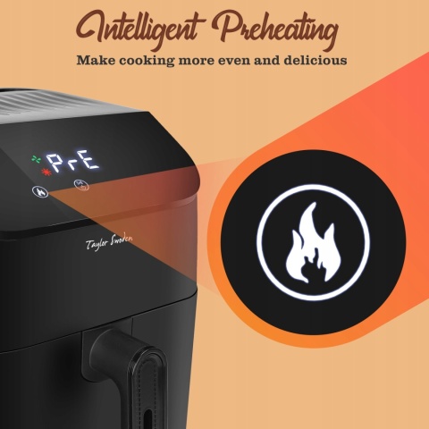 FRYTKOWNICA BEZTŁUSZCZOWA TAYLOR SWODEN 4,5L 1350W CYFROWY WYŚWIETLACZ