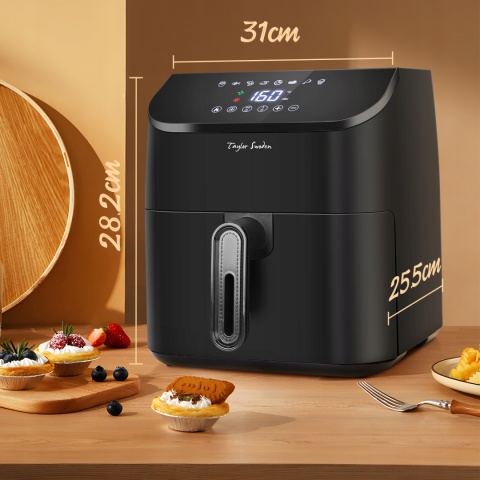 FRYTKOWNICA BEZTŁUSZCZOWA TAYLOR SWODEN 4,5L 1350W CYFROWY WYŚWIETLACZ