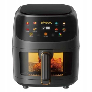 FRYTOWNICA BEZTŁUSZCZOWA AIR FRYER 1400W 5L - ZDROWE SMAŻENIE BEZ OLEJU
