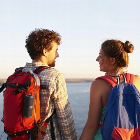 GŁOŚNIK BLUETOOTH PRZENOŚNY 4 WBUDOWANE GŁOŚNIKI, MOCNY BASS, RADIO FM USB