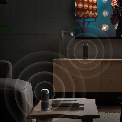 GŁOŚNIK PRZENOŚNY TRONSMART T7 30W CZARNY BLUETOOTH 5.3 LED TWS WODOODPORNY