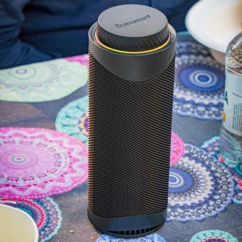 GŁOŚNIK PRZENOŚNY TRONSMART T7 30W CZARNY BLUETOOTH 5.3 LED TWS WODOODPORNY