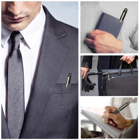 KAMERA DŁUGOPIS SZPIEGOWSKA GŁOS UKRYTA DYSKRETNA AUDIO FULL HD VIDEO