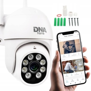 KAMERA IP WIFI ZEWNĘTRZNA 2MP FULLHD, OBROTOWA 355° ZOOM4X, DETEKCJA RUCHU